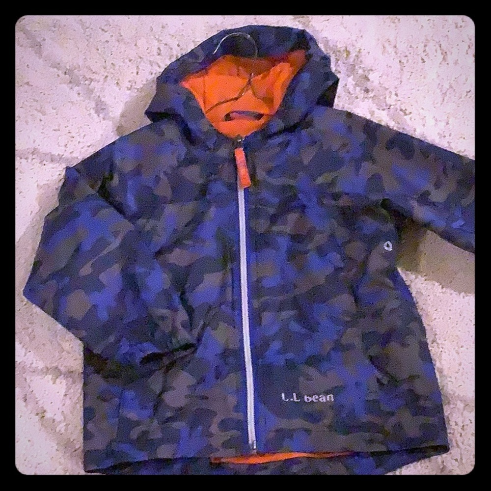 LL Bean 3t boys rain jacket